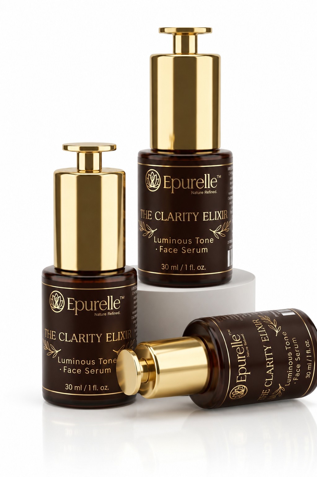 THE CLARITY ELIXIR | Luminous Tone Face Serum 4 Clarity Elixir serum with Niacinamide, Alpha Arbutin and Licorice Root — bio-active face serum India
