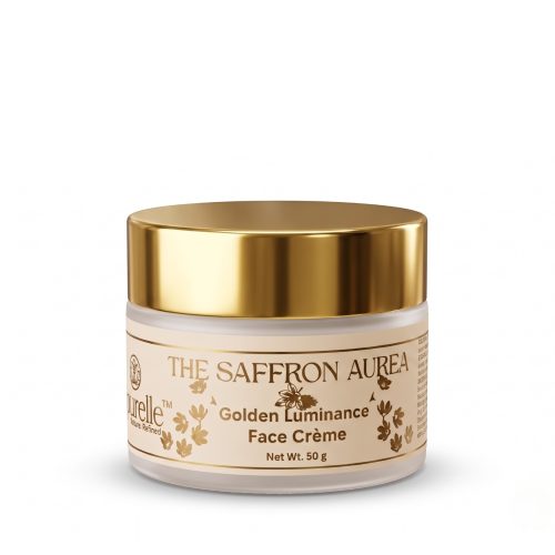 Epurelle Saffron Aurea golden luminance face crème 50g — saffron face cream India